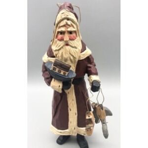 Vintage House of Hatten Christmas Messengers Santa Ornament Noah's Ark 7.5"